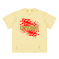 Hand-frayed Reversible T-shirt