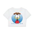 Fitted Crop Cotton T-Shirt