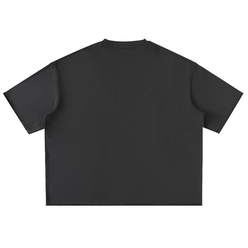 DOPAMINE 1881 Washed Rolled Hem Half Sleeve T-Shirt