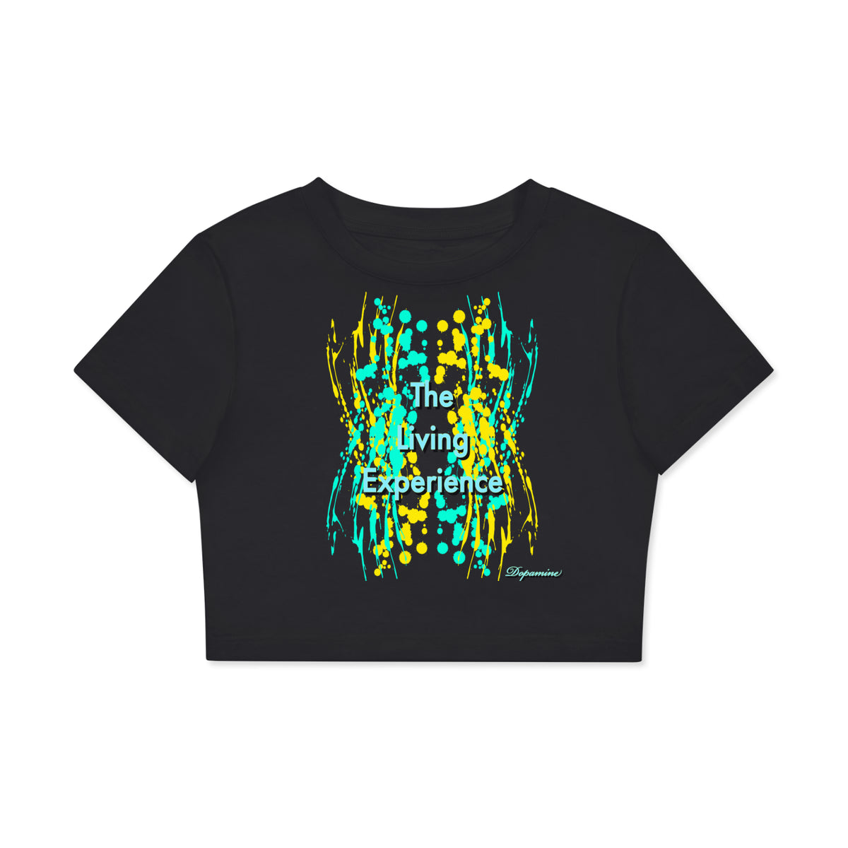 Fitted Crop Cotton T-Shirt