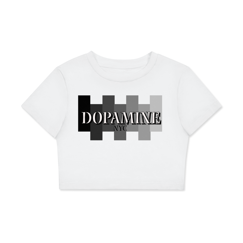 Fitted Crop Cotton T-Shirt