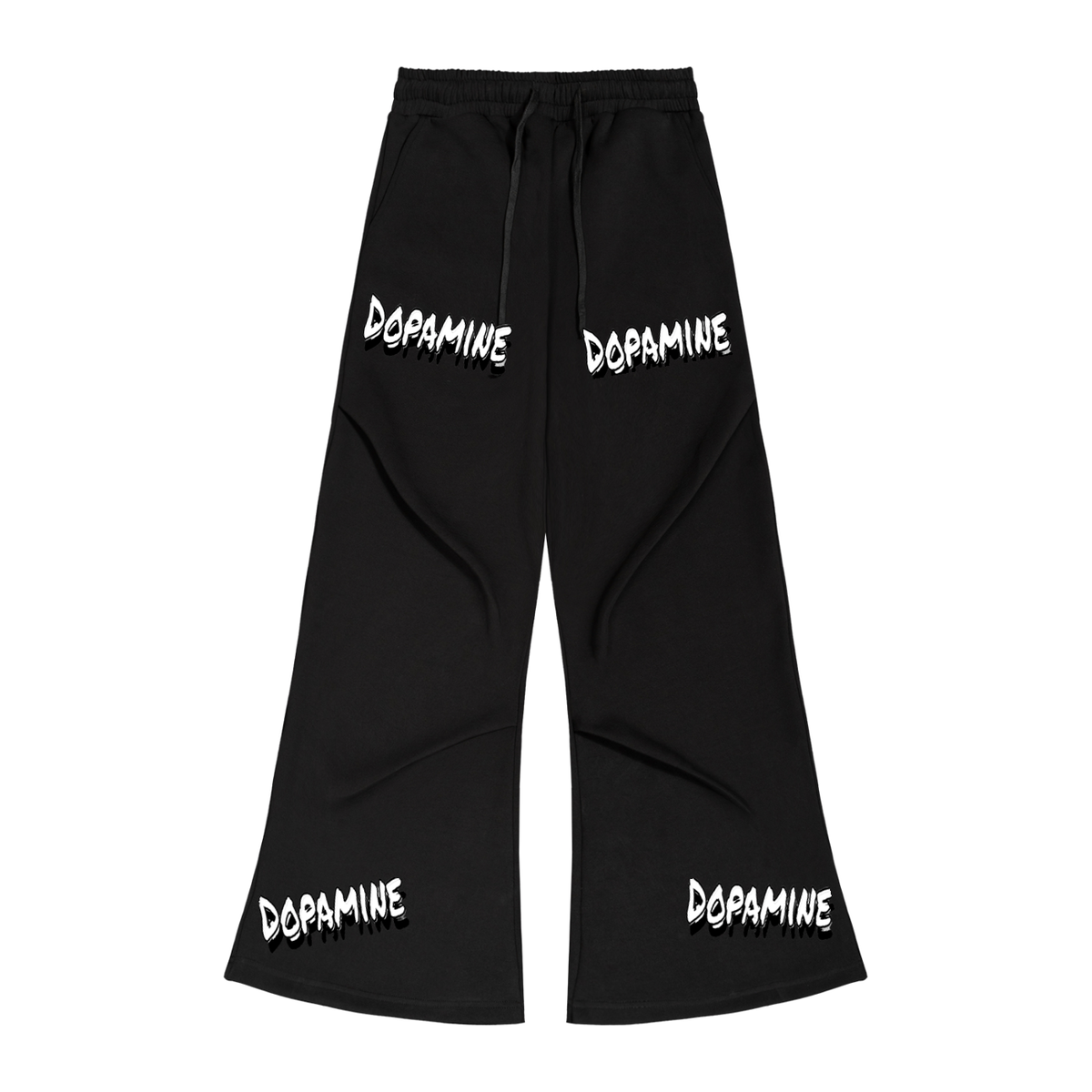 Wide Leg Drawstring Sweatpants