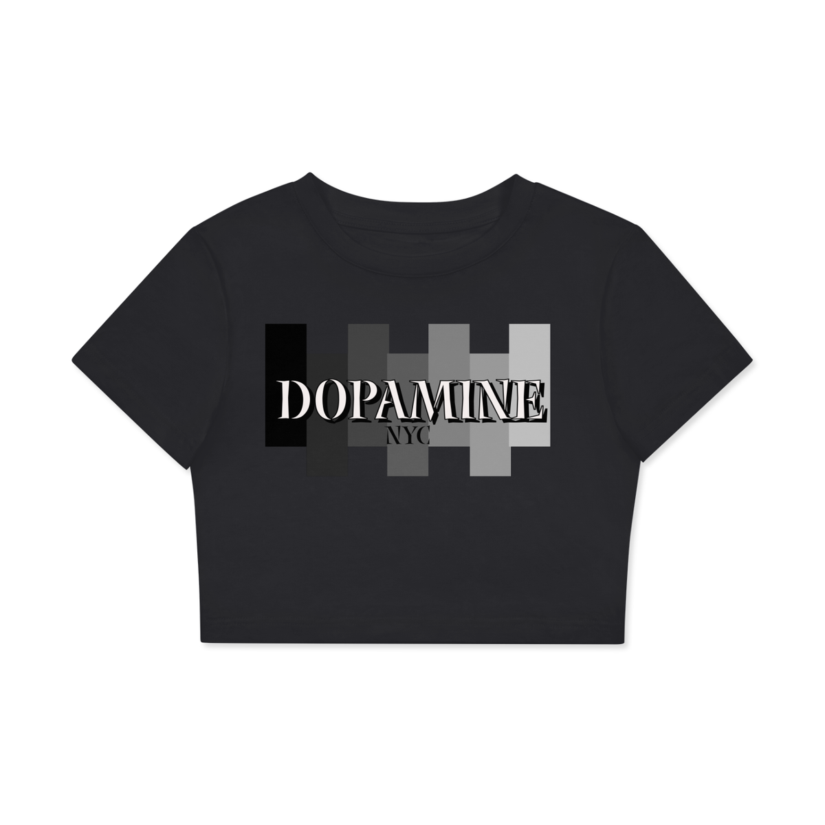 Fitted Crop Cotton T-Shirt