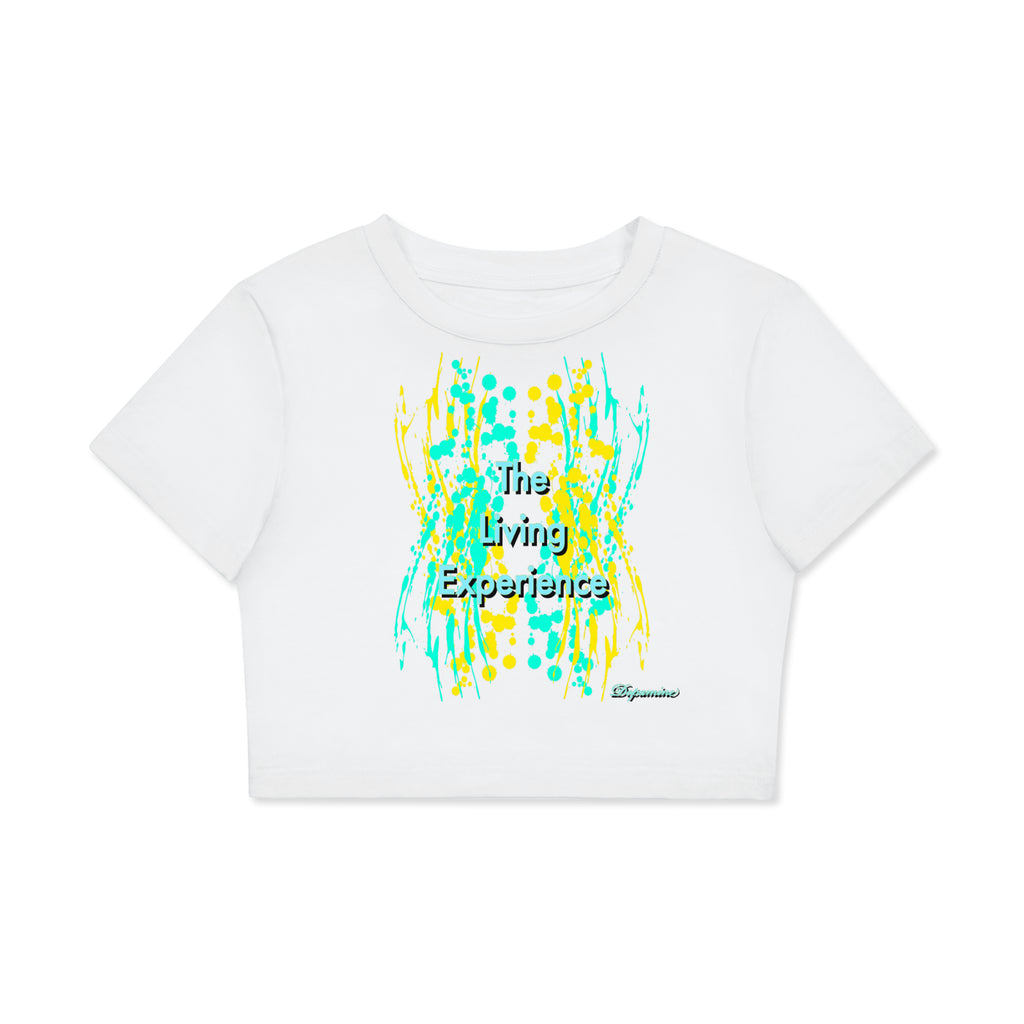 Fitted Crop Cotton T-Shirt