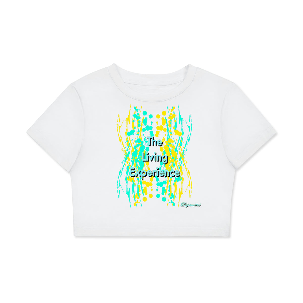 Fitted Crop Cotton T-Shirt