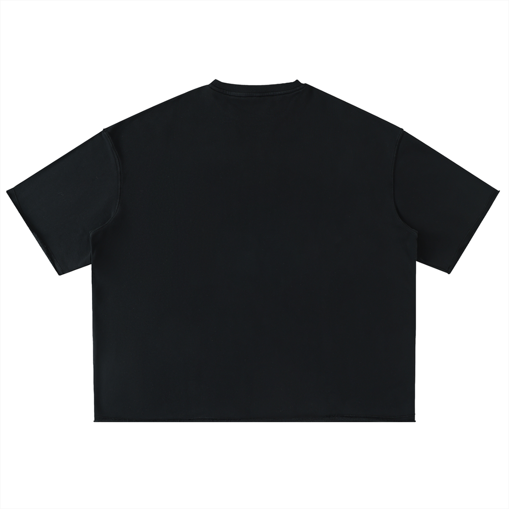 DOPAMINE 1881 Washed Rolled Hem Half Sleeve T-Shirt