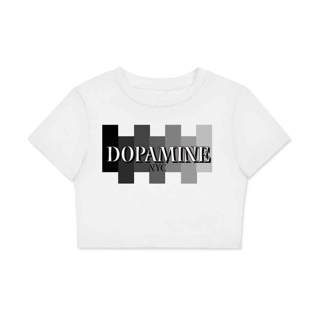Fitted Crop Cotton T-Shirt