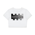 Fitted Crop Cotton T-Shirt