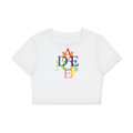 Fitted Crop Cotton T-Shirt
