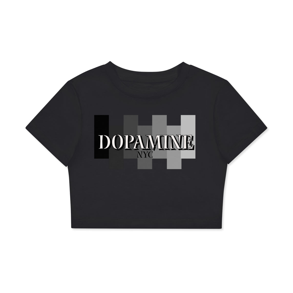 Fitted Crop Cotton T-Shirt