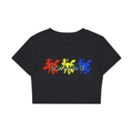 Women's Fitted Crop Tee | Bodycon T-Shirt