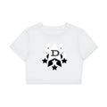 Fitted Crop Cotton T-Shirt