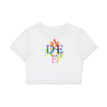Fitted Crop Cotton T-Shirt